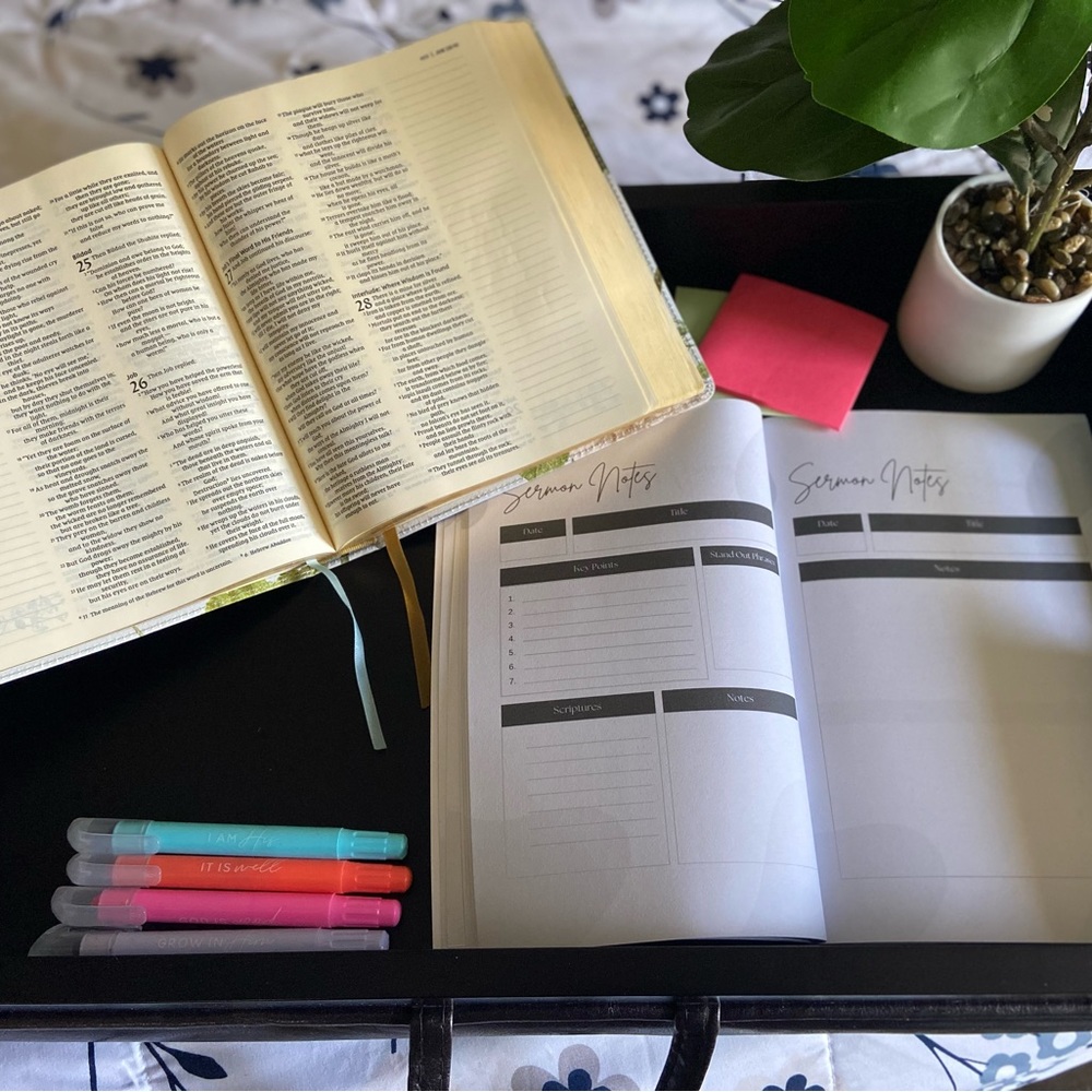 Sermon Notes Journal - Picture 3 of 5